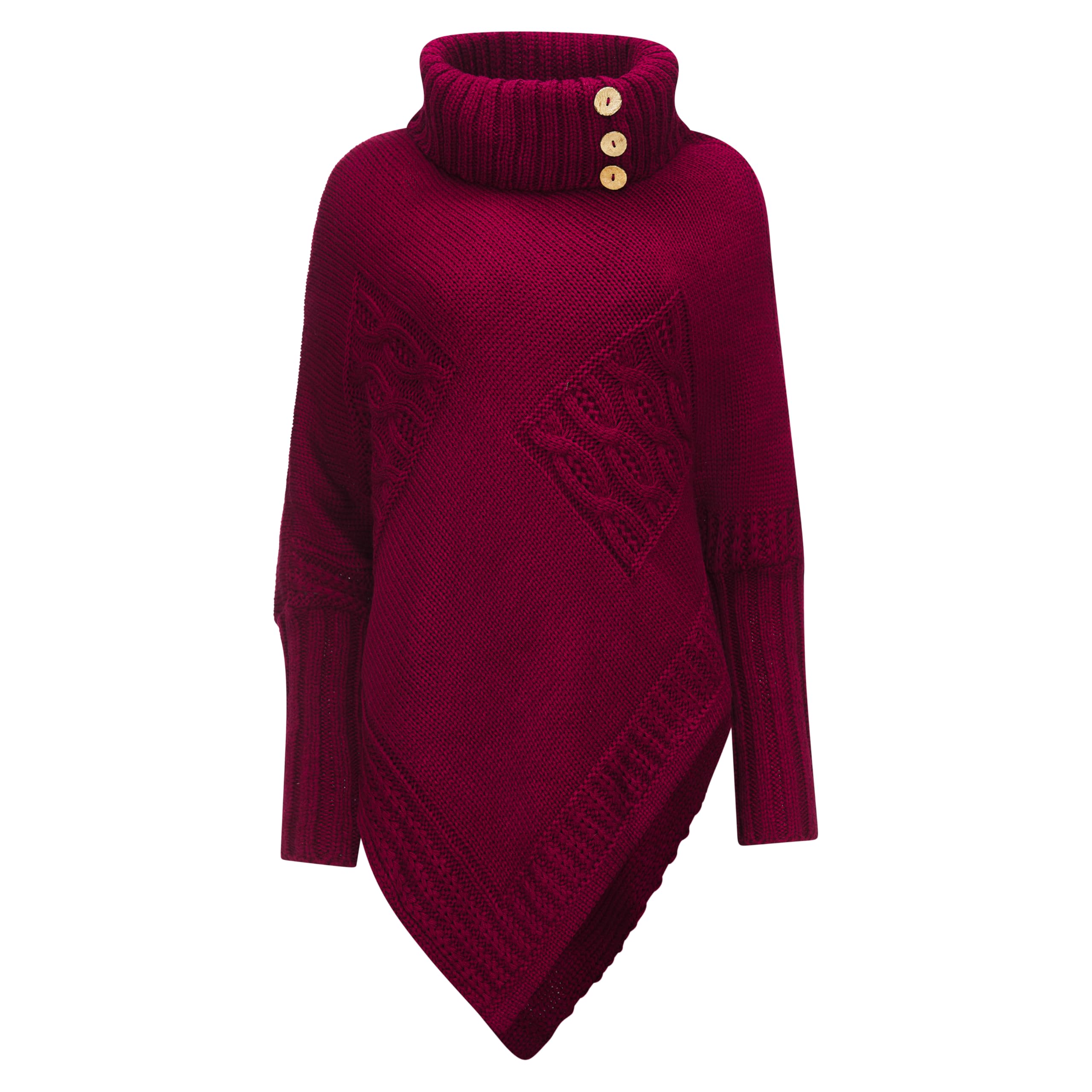 Mississhop Poncho Tricot Pull Cape