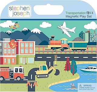 Stephen Joseph Magnetic Play Set Transportation