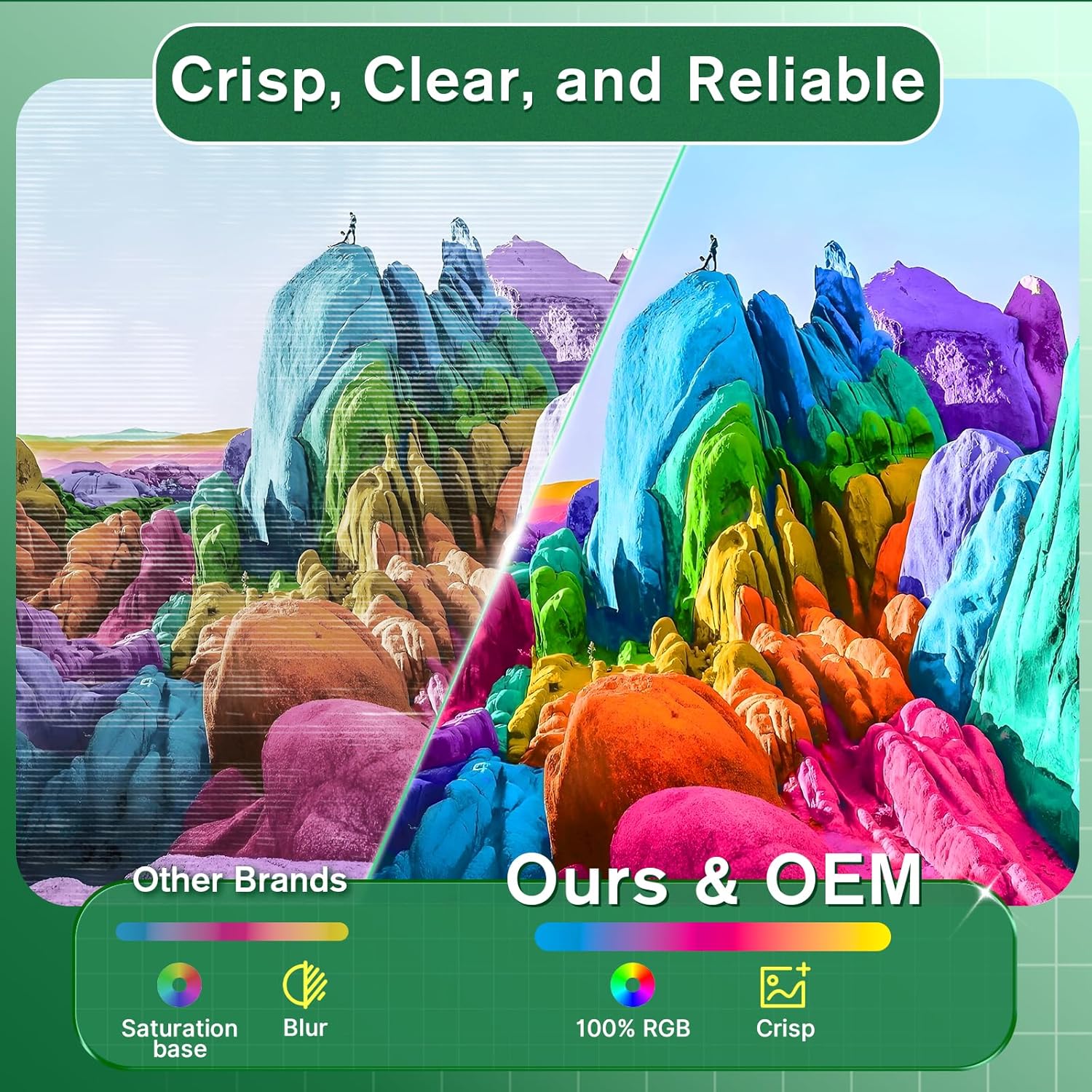 Compatible LC402XL Ink Cartridges for Brother Printer Replacement for Brother LC402XL LC402 Ink Cartridges, Work with MFC-J5340DW J6940DW J6540DW J6740DW, High Yield, Latest Chip-4 Pack