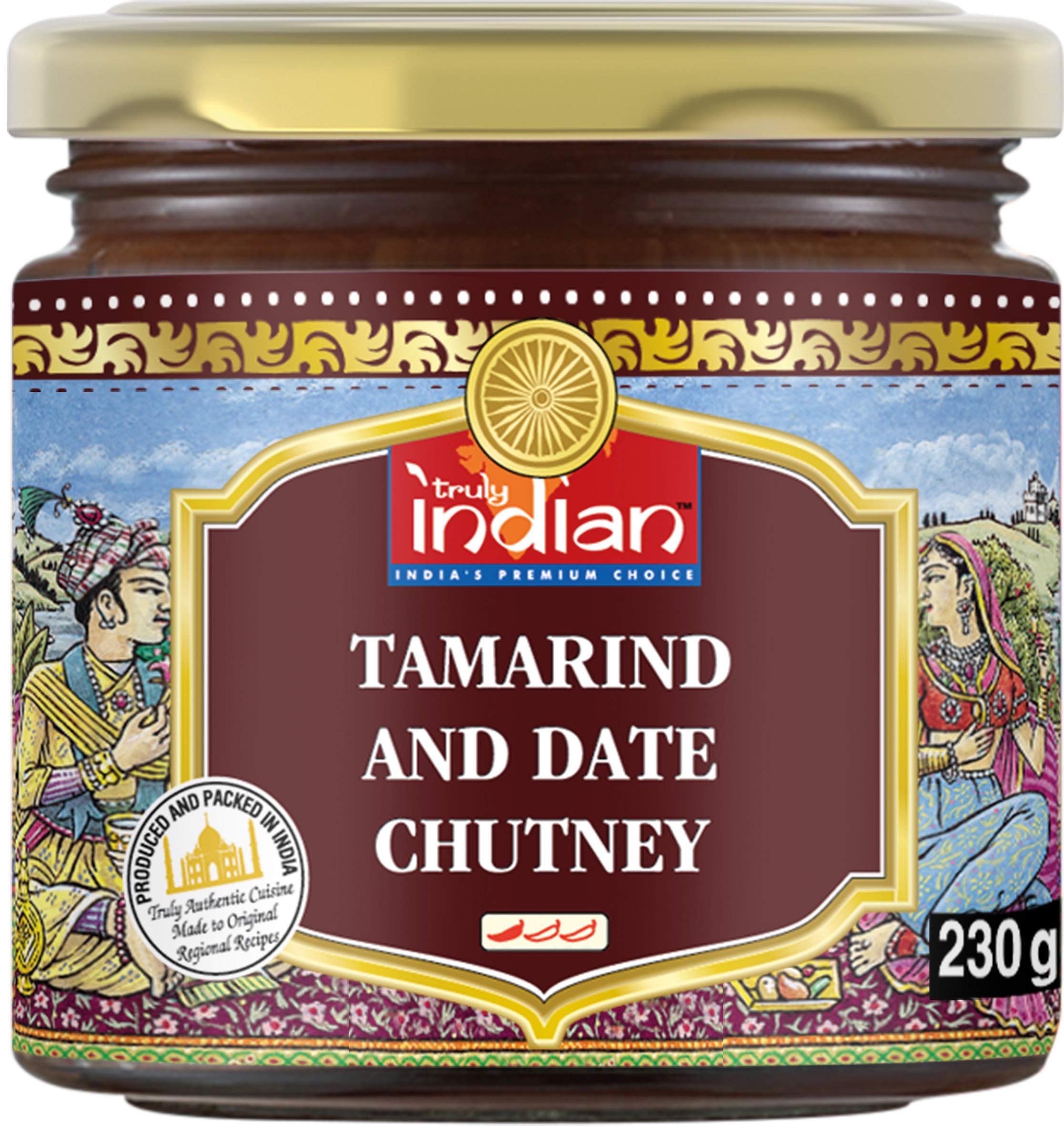Chutney de dátiles con tamarindo 230 gr