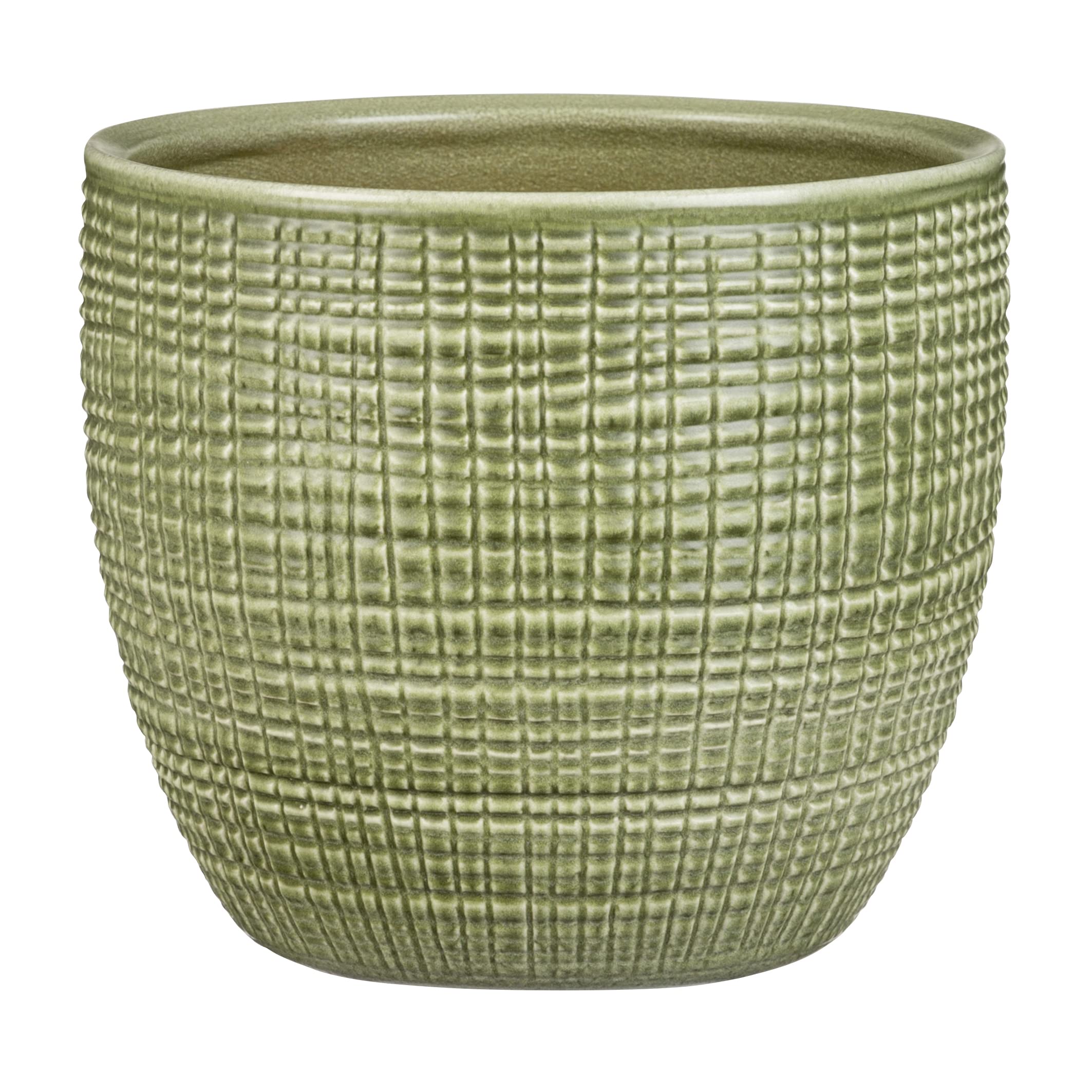 47th & Main Igel-Keramik-Blumentopf – 8,9 X 8,9 Cm, Niedlicher Übertopf Für Sukkulenten Oder Deko, In Tierform
