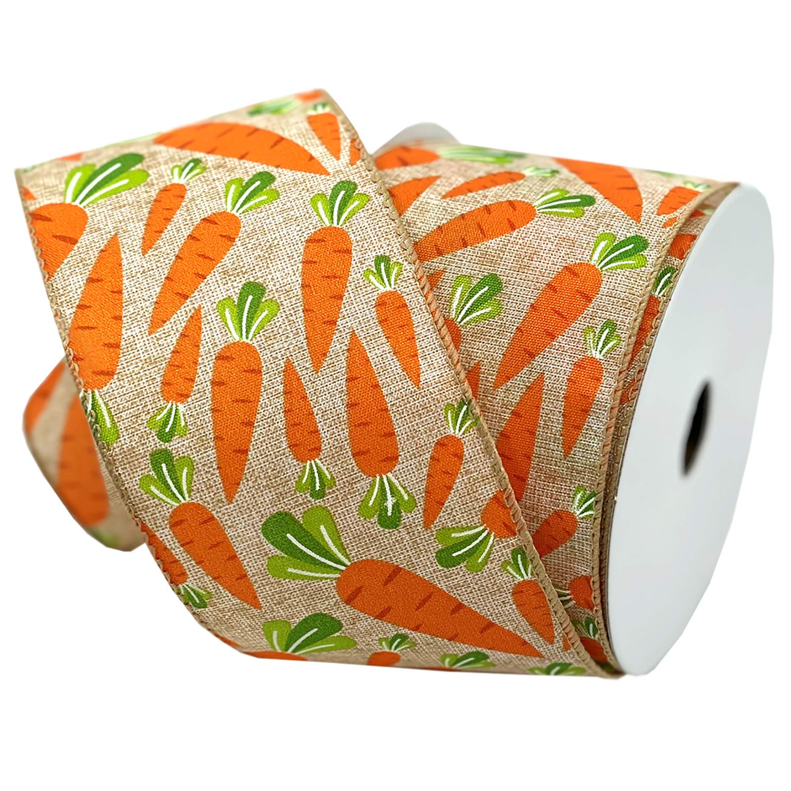 Ruban orange en polyester Morex Ribbon pour loisirs créatifs