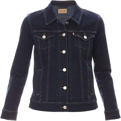 Cazadora Levis Boyfriend Denim Oscura XS Marino: Amazon.es: Ropa