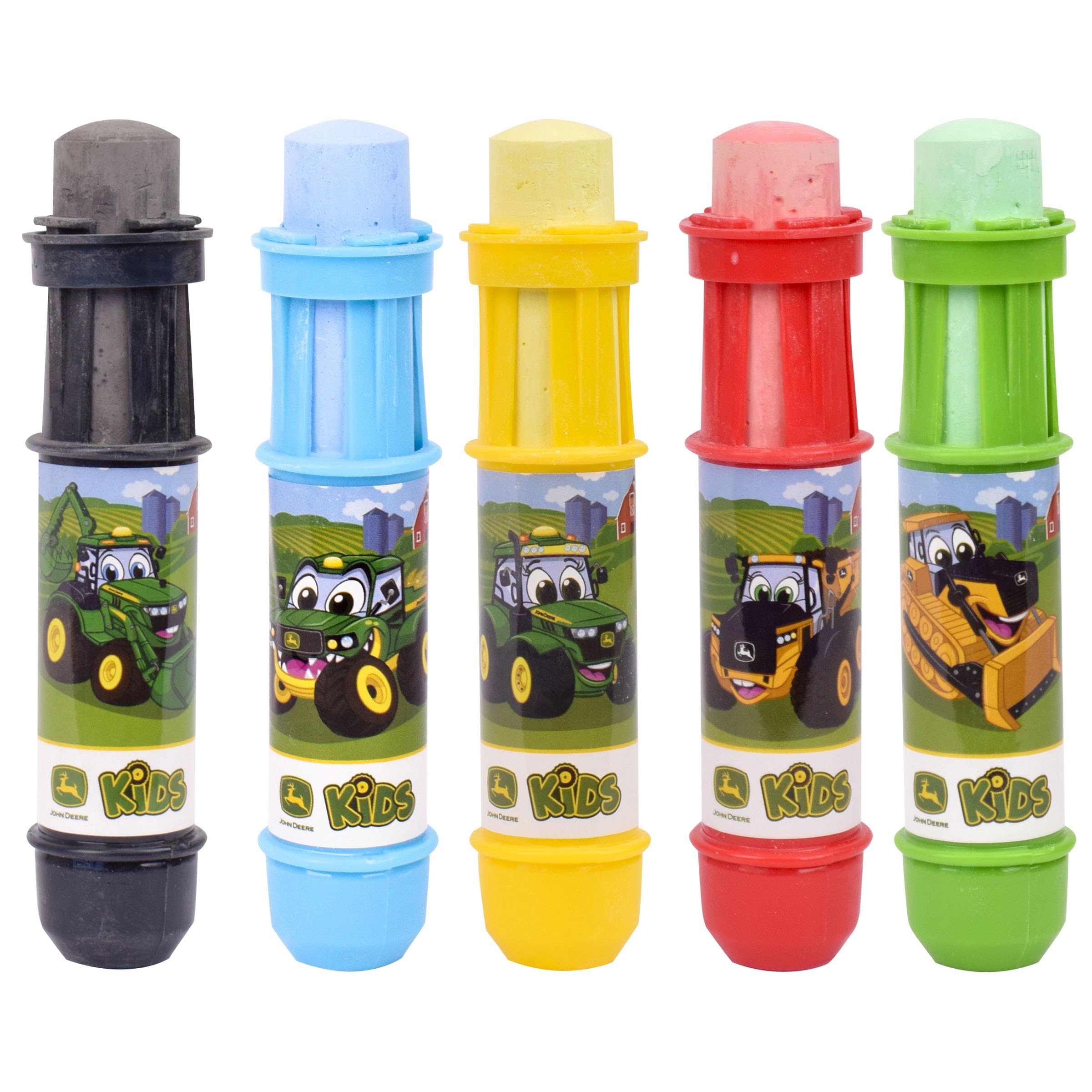 Amazon.com: John Deere Chalk Holders - Washable Sidewalk Art| 5