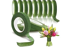 Max Shape 12 Rolls of Green Floral Tape