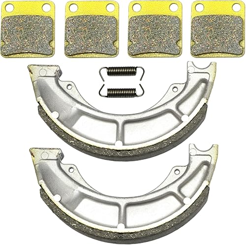 Miniatura 1 de Master Chen Pastillas de freno delanteros y traseros, tambor para Suzuki LT-F250 LTF250 Ozark 250 2002 2003 2004 2005 2006 2007 2008 2009 2010 2011