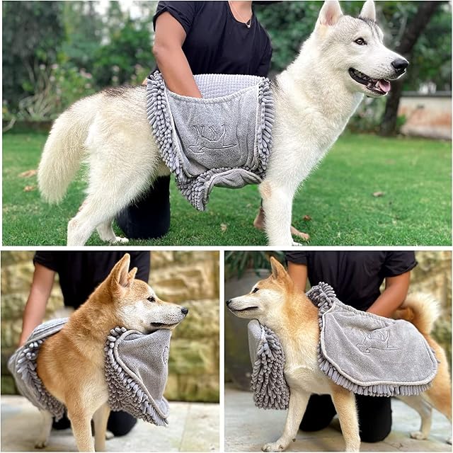 Foto 6 de 8 de Tuff Pupper Toalla de Secado rápido para Perros
