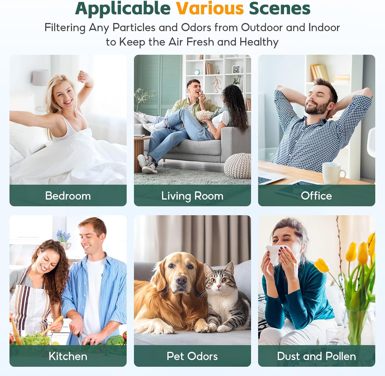 Airmega 350 Replacement Filter, Compatible with COWAY Airmega 350 Air Purifier, 3-in-1 Filter, pre-filter, HEPA filter, and Activated Carbon Filter - Image 7