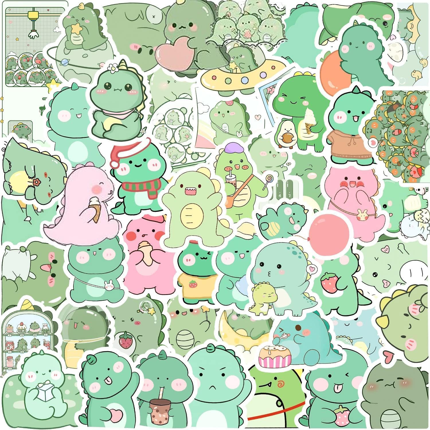 Pacchetto Di 17 Adesivi In Vinile Per Adulti StickerShack.ca - Stile Cartoon, Fatto In Canada