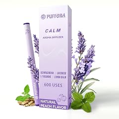 Herbal Aromatherapy Pen Plant-Based - Ashwagandha Lavender L-Theanine Lemon Balm Vitamin B1 B6 Supports a Calm Mood Relaxed