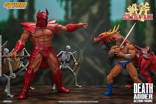Miniatura 10 de Storm Collectibles - Hacha dorada - Muerte Adder, figura de acción 1/10