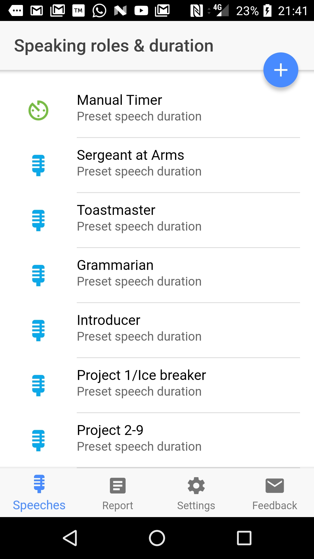 Toastmasters Timer App on Amazon Appstore