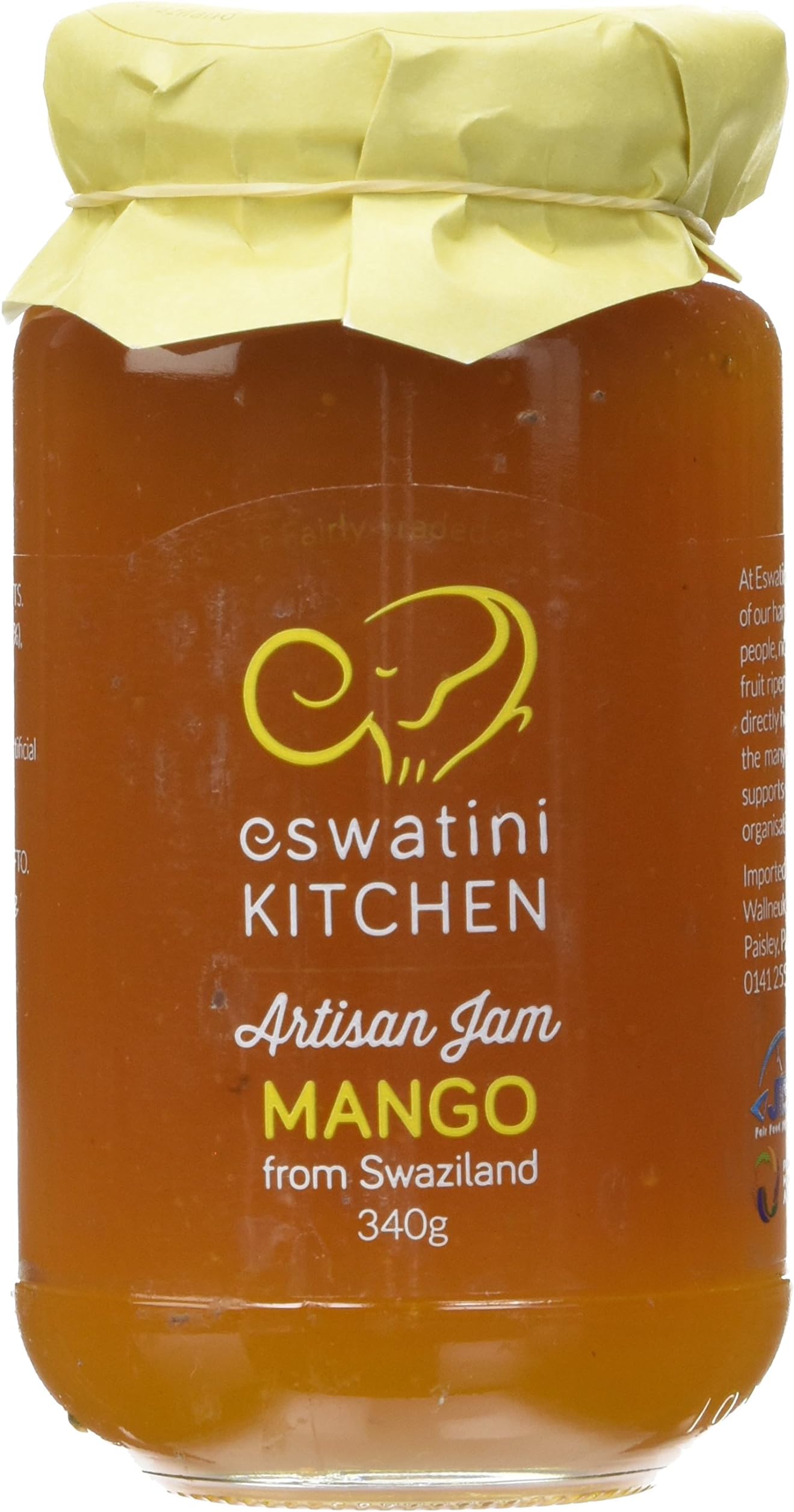 Eswatini Kitchen Mango Jam 340 g (Pack of 6)