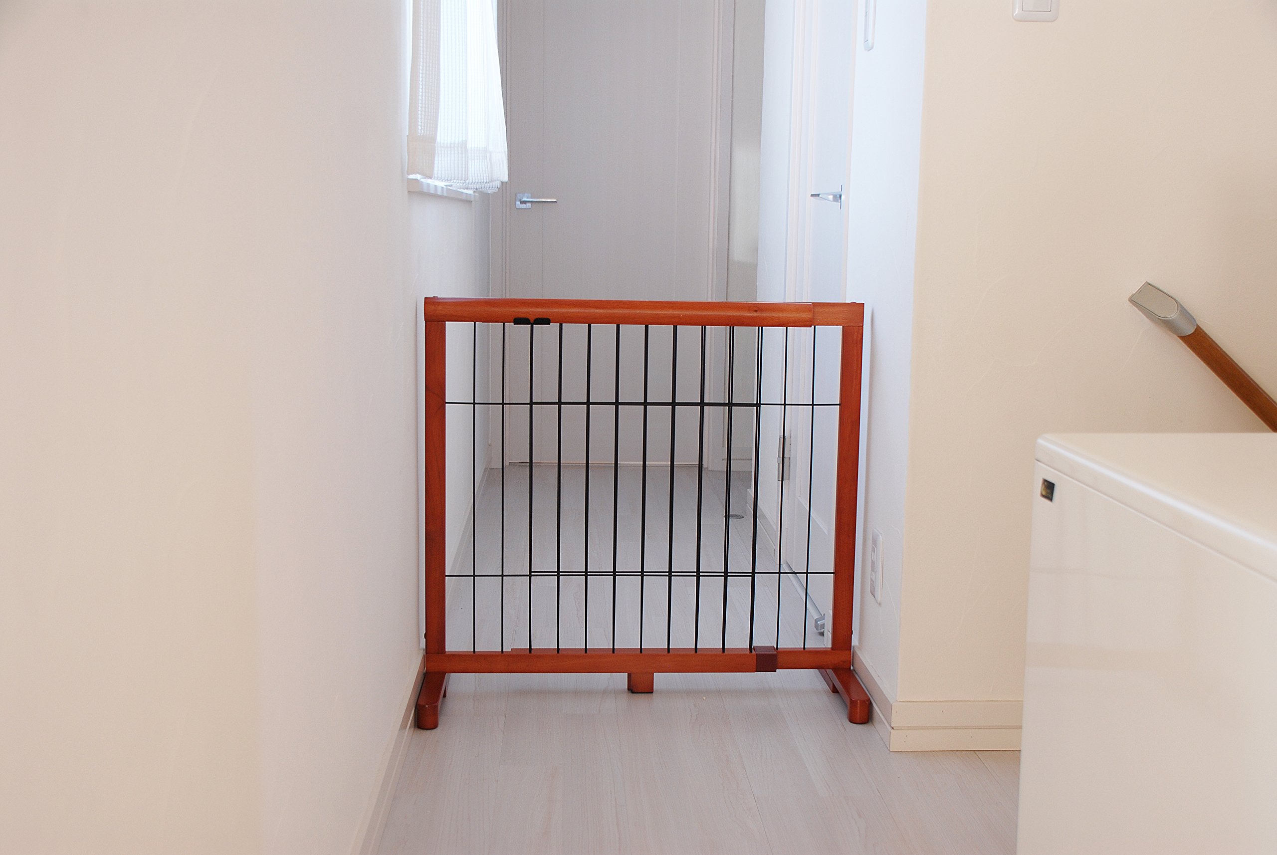 Amazon.co.jp: ワンモード ペットゲート 伸縮 高さ 70cm 幅約67～116cm