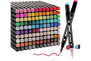 120 Dual Tip Brush Pens