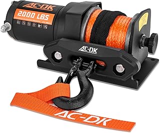 12V 2000lb ATVUTV Electric Winch Lahore, Karachi - Pakistan