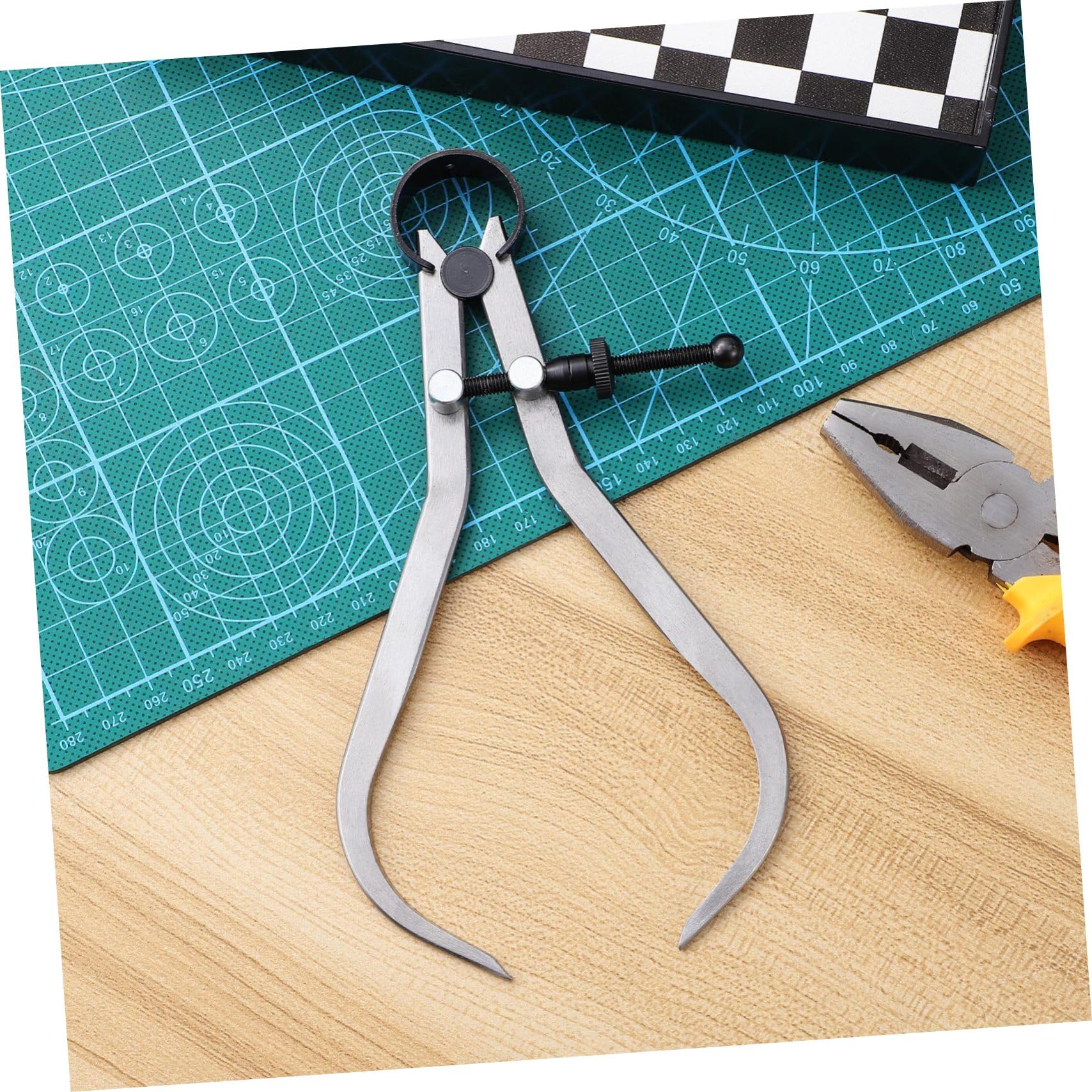 Calibrador Interior y Exterior 0-150mm para Torno de Madera