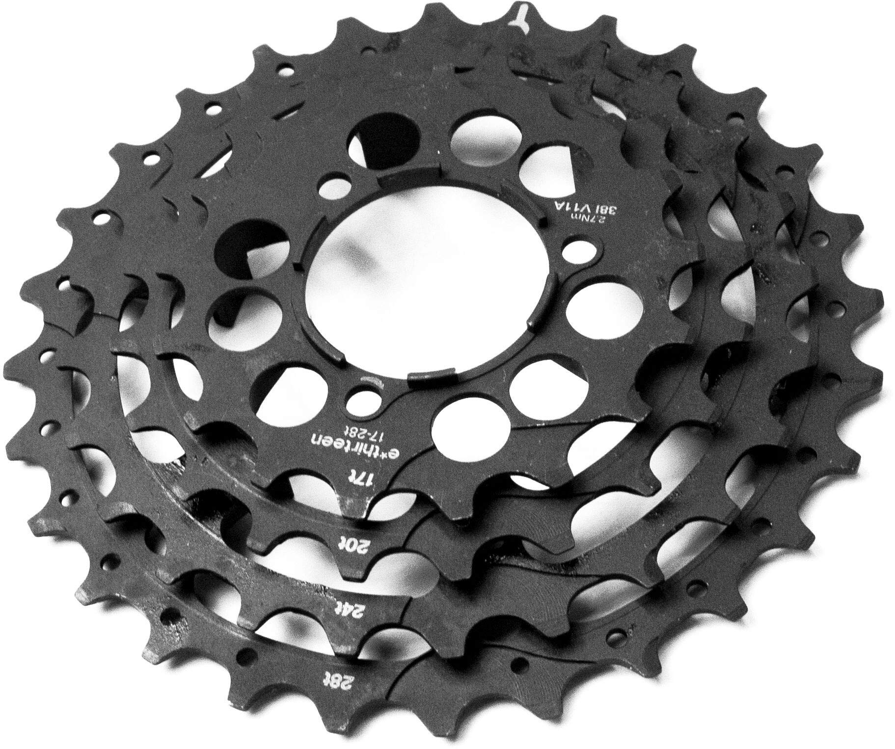 S * Thirteen Piñón de acero para TRS + Láser 10/11 de compartimento Black 2018 Corona dentada
