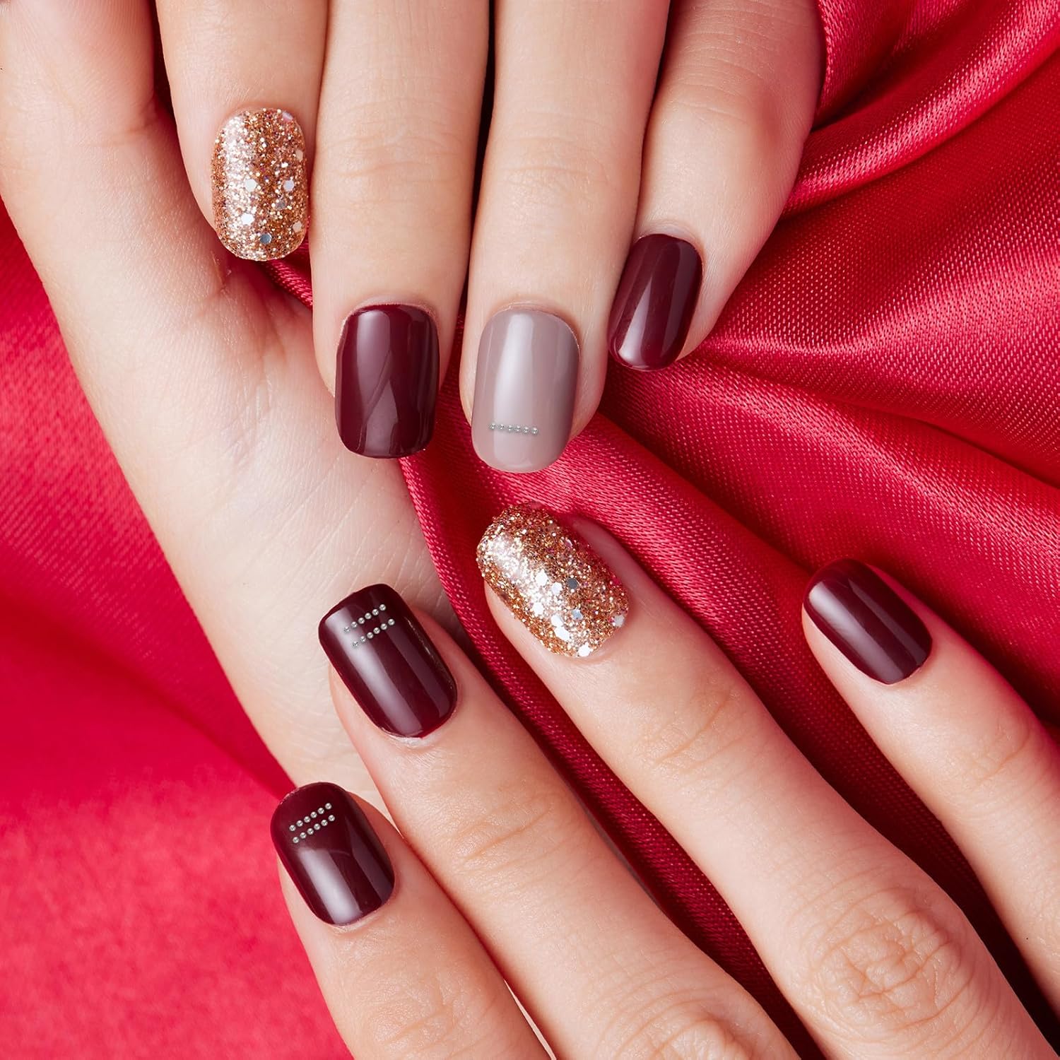 1 Pack Nail Charms: 500g Metal Beads for DIY Nail Art - Decorative Round Metal Studs - Tiny Beads for Decoration and Crafts