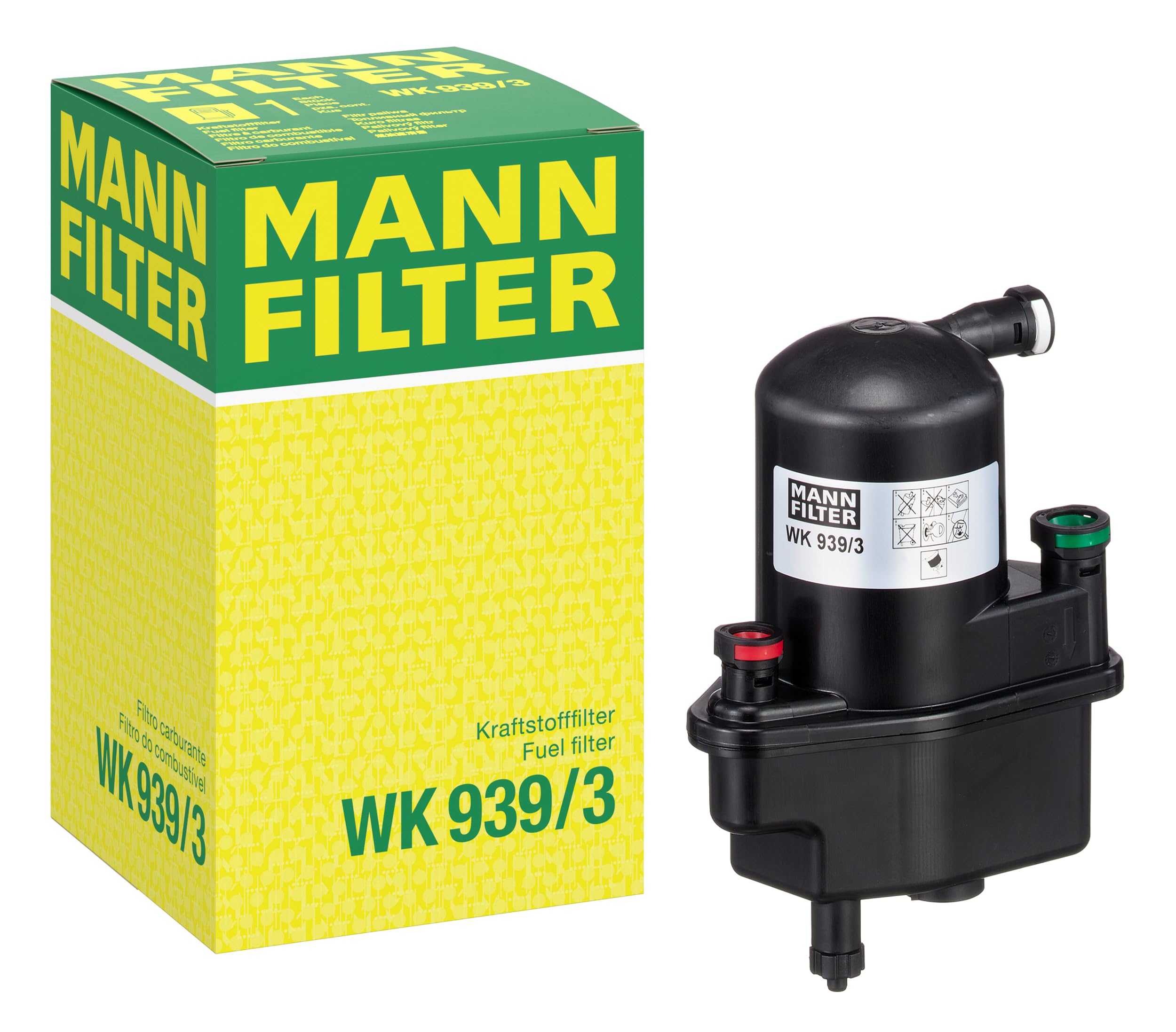 2x ✅Fits MANN FILTER WK 939/3 FUEL FILTER  ⭐UK Seller⭐