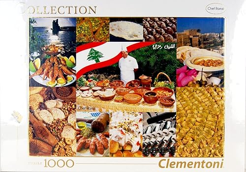 Clementoni - Exclusive Collection - Chef Ramzi - 1000 Pieces - 69 x 50 cm