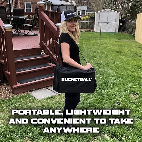 Miniatura 3 de BucketBall - Edición arcoíris - Paquete de fiesta - Lo último en playa, piscina, patio, campamento, portón trasero, barbacoa, césped, boda, eventos,