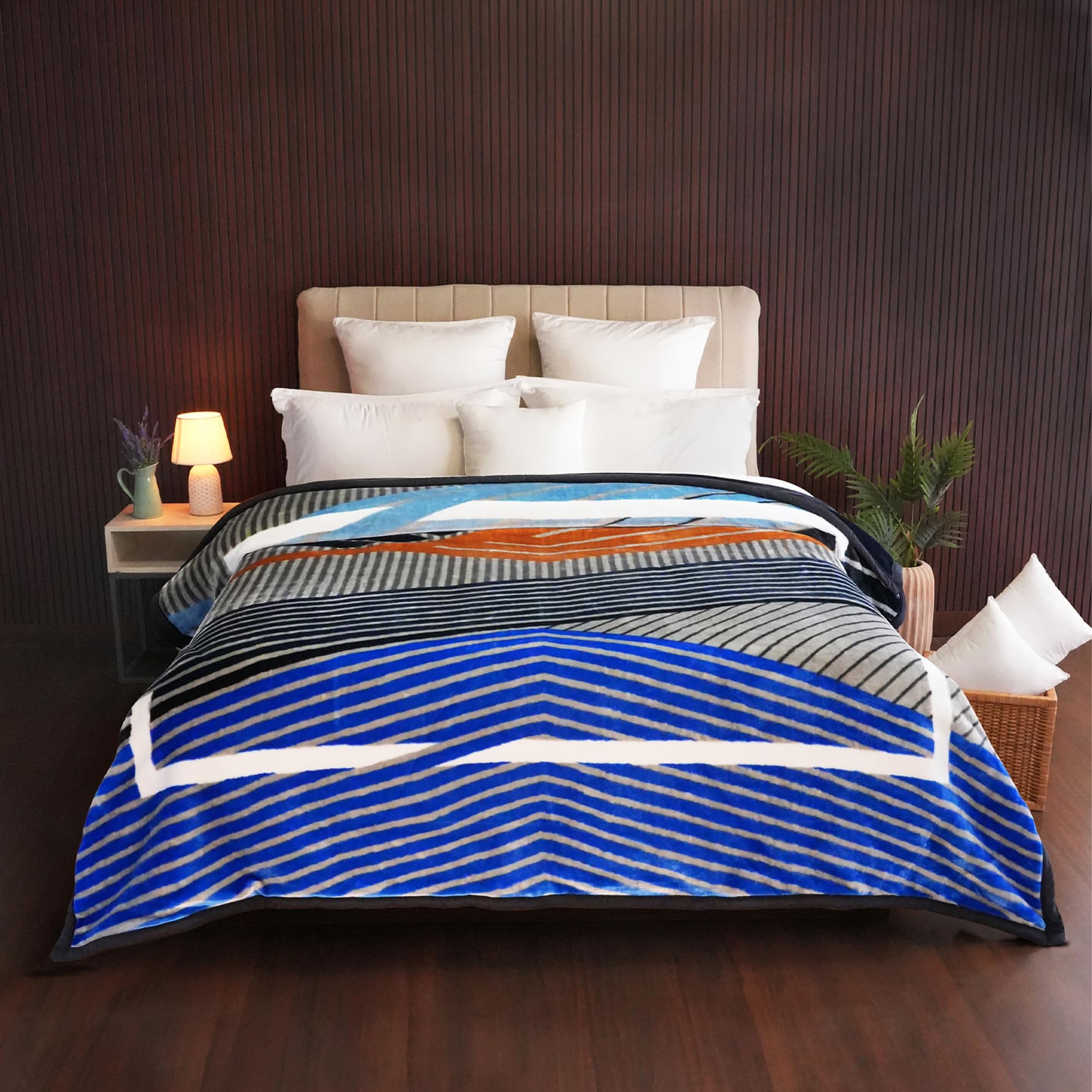 MYTRIDENT Mink Blanket - Super Soft & Cozy Double Bed -9