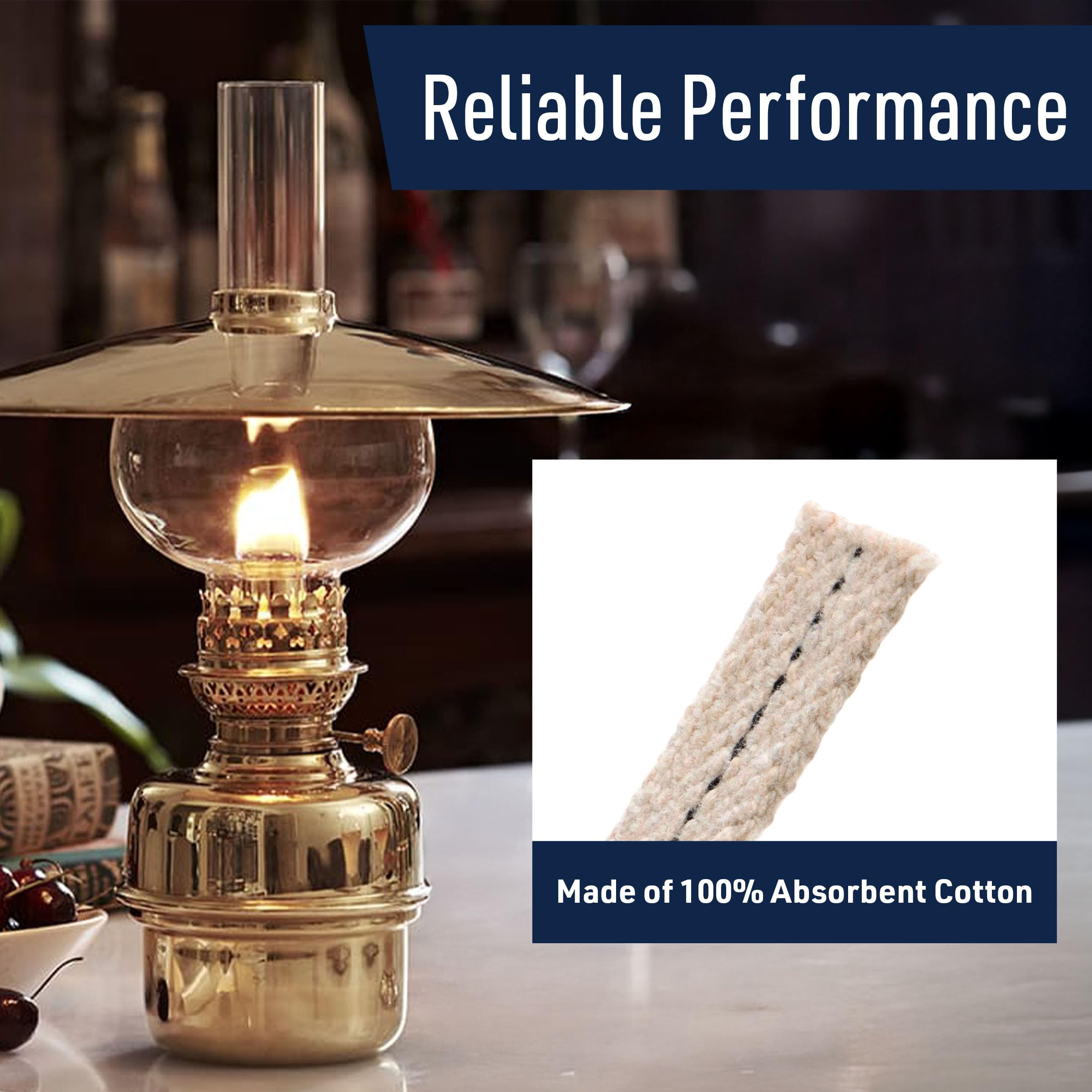 Amazon.com: 1/2-Inch Oil Lamp Wicks 10-Pack - 5-Inch Long Flat