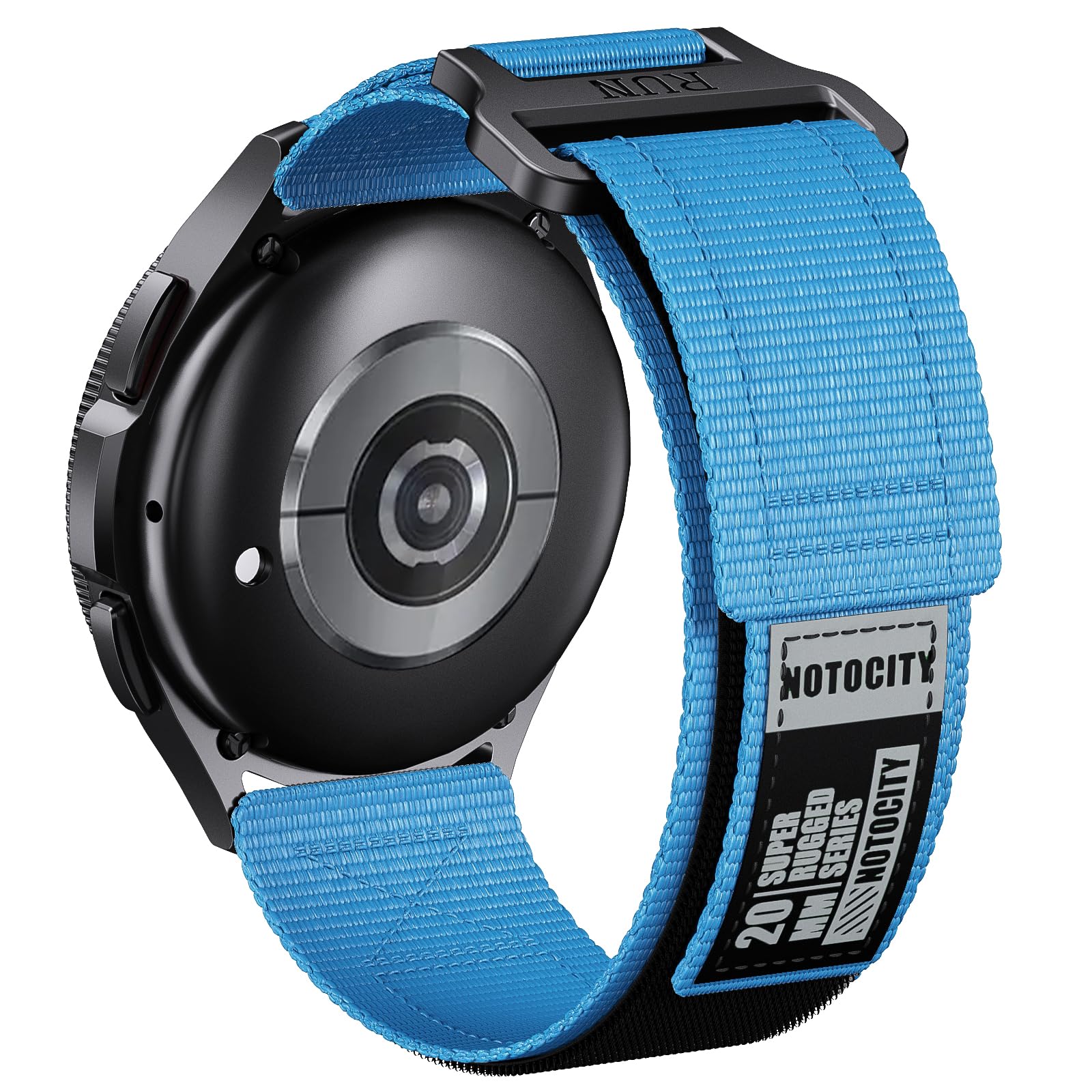 NotoCity Correa para Huawei Watch GT2/3/4/5/Pro 46mm/GT Runner, 22mm Nylon Banda para Samsung Galaxy Watch 3 45mm/Galaxy Watch 46mm/Gear S3 Classic — view 16
