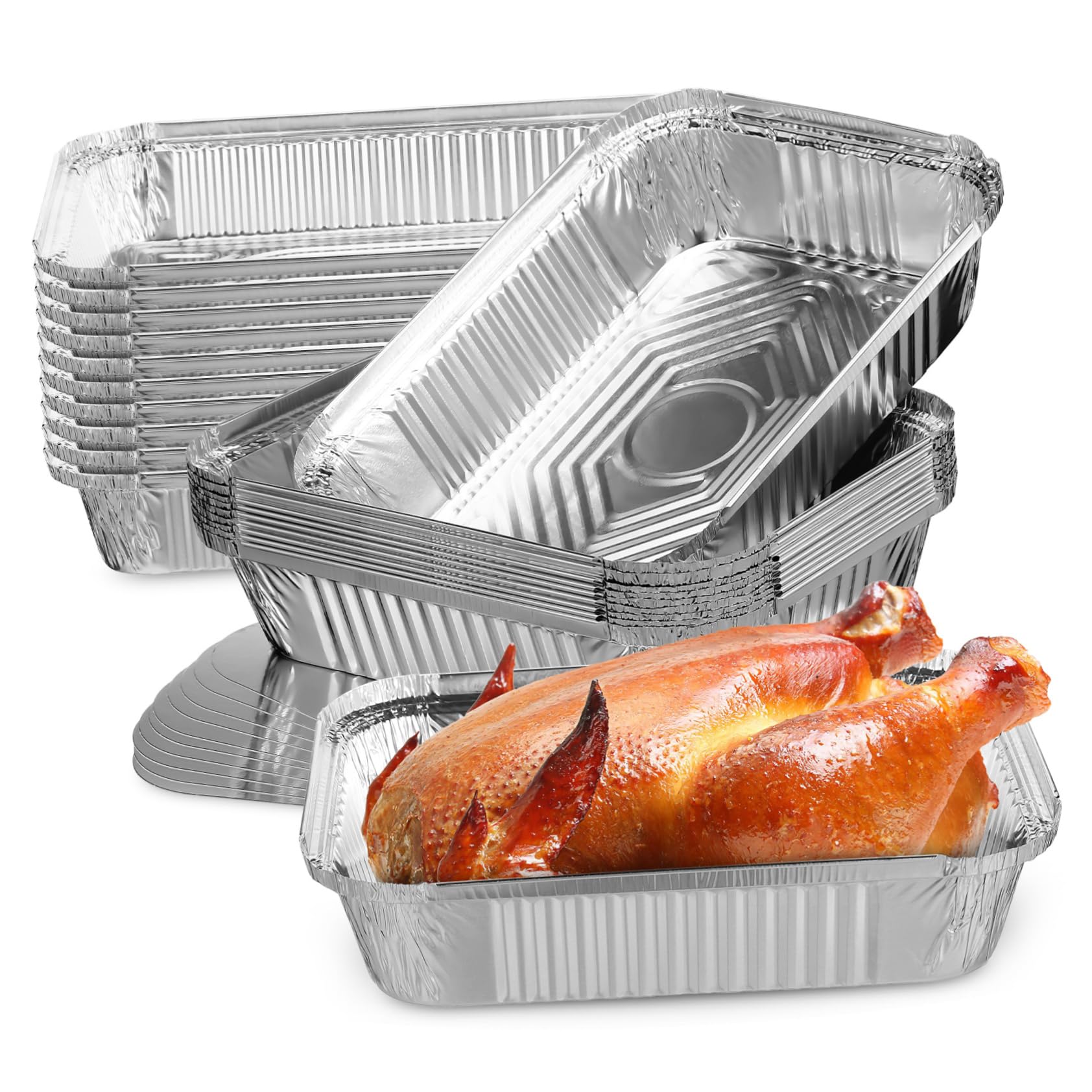 Moules à pâtisserie carrés pour le stockage des aliments et repas faits maison
