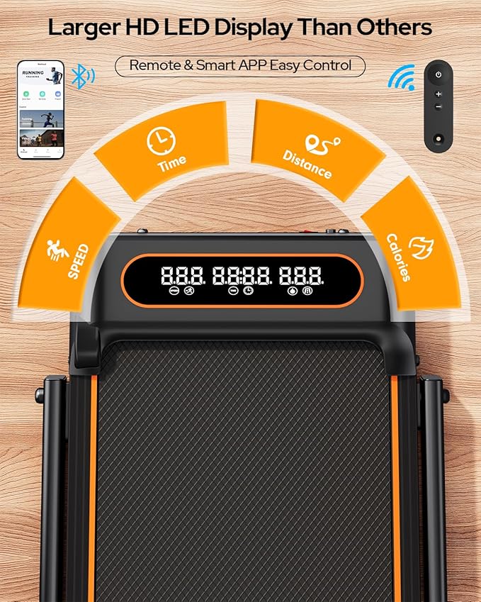 Caminadora Eléctrica Plegable con Inclinación Manual Color N miniatura 4