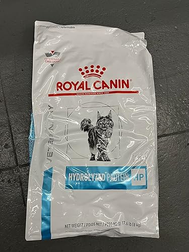 Royal Canin Alimento seco para gatos con proteína hidrolizada para adultos, 17.6 libras