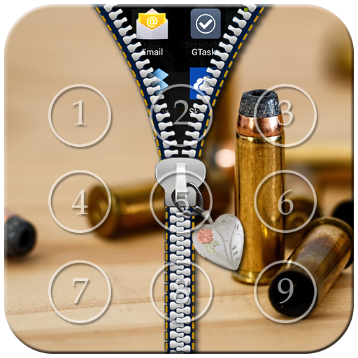 Bullet Passcode Zipper Lock App on Amazon Appstore