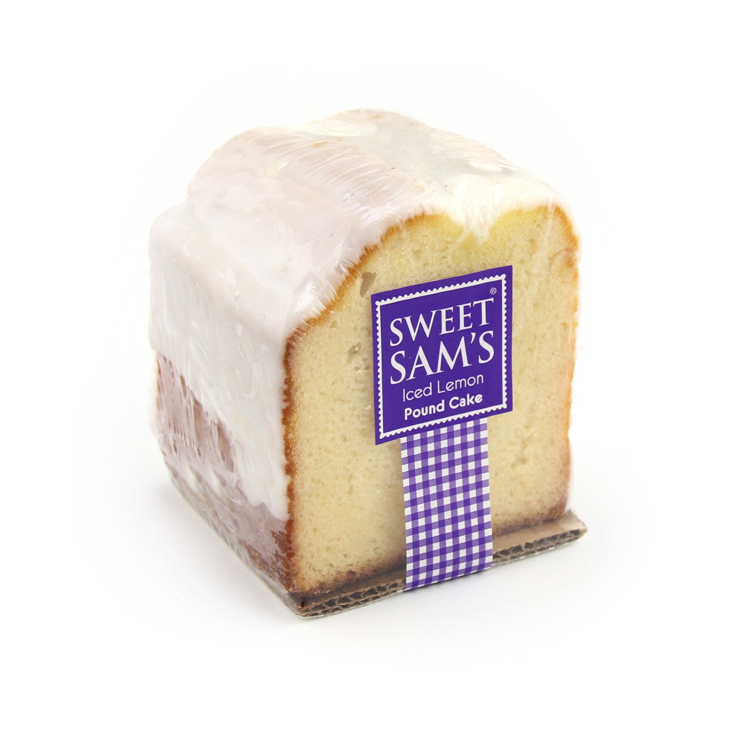 Sweet Sam's Iced Lemon Pound Cake, 4 Count