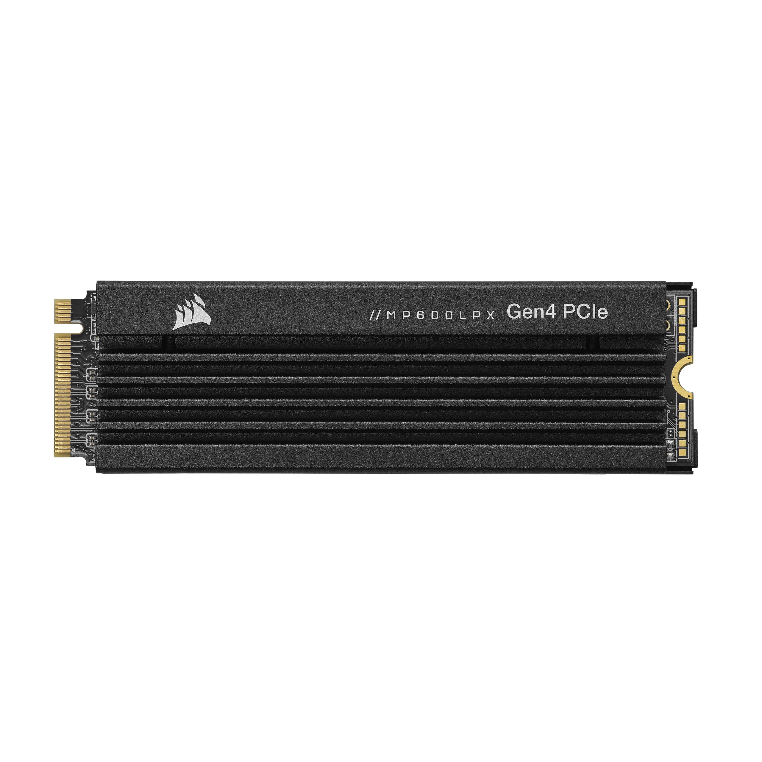 Corsair MP600 PRO LPX 8TB M.2 NVMe PCIe x4 Gen4 SSD - Optimised for PS5 (Up to 7,000MB/sec Sequential Read & 6,100MB/sec Sequential Write Speeds, High-Speed Interface, Compact Form Factor) Black