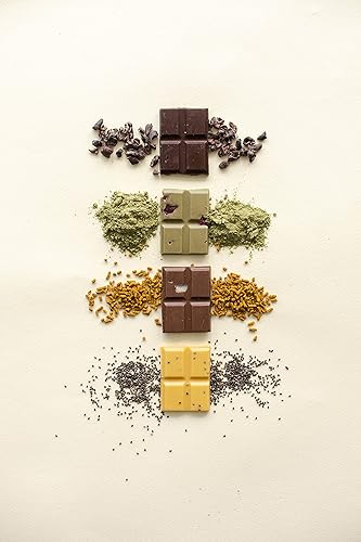 Miniatura 8 de Urth Essence Barras de chocolate veganas sin azúcar  Chocolate Keto  Chocolate sin lácteos  Alimentos aptos para dieta cetogénica  Regalos veganos