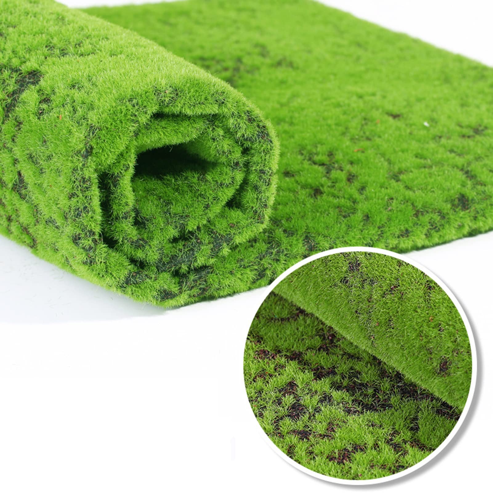 Tapis de gazon en mousse souple decoration de cour interieure et amenagement de jardin DIY