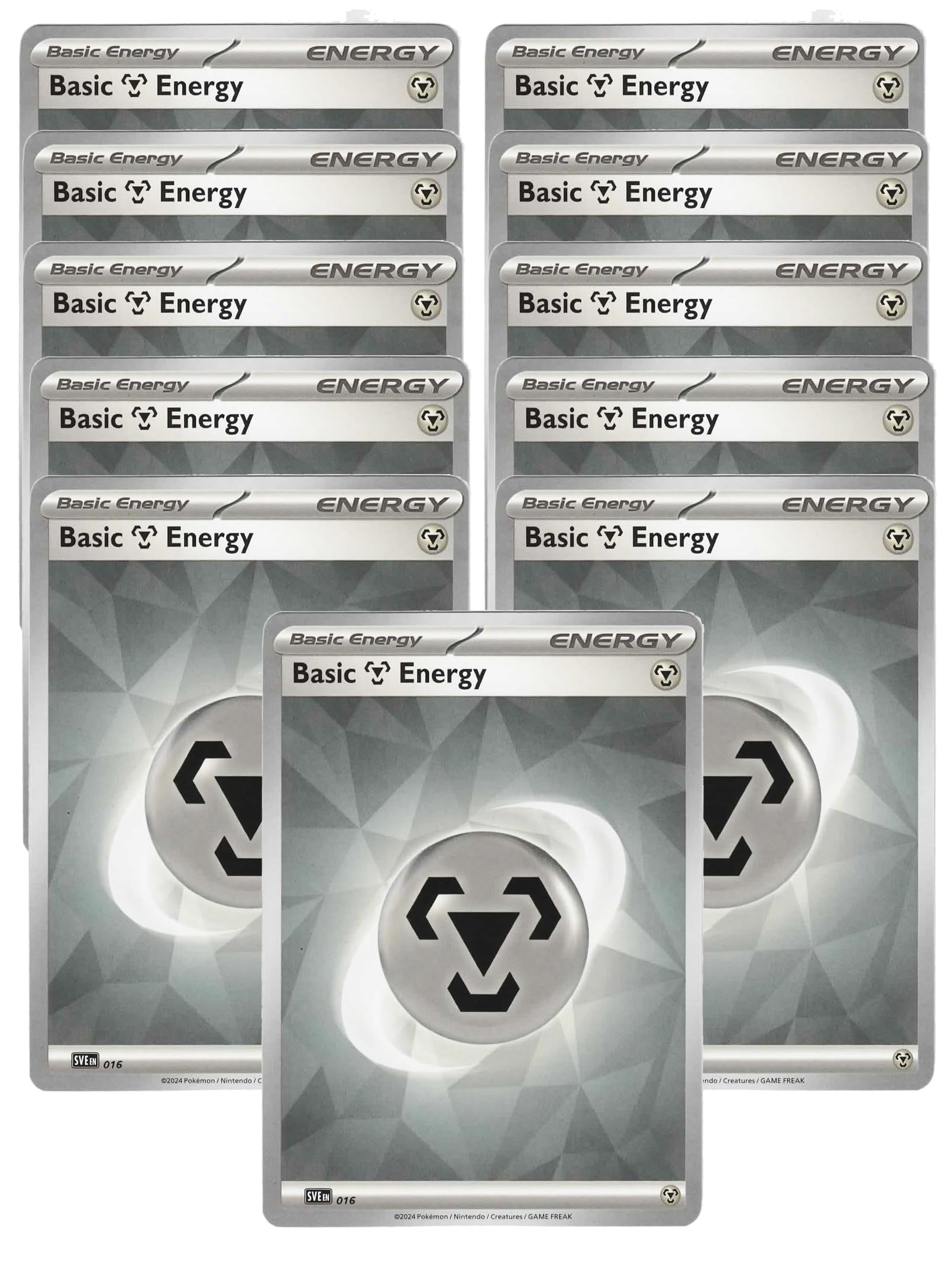 Amazon.com: Pokemon Metal Energy Card Set x11 - SVE 016 - Stain