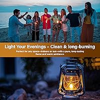 Vista 7 de Lámpara de aceite Firefly, usa combustible limpio, clean-128-c