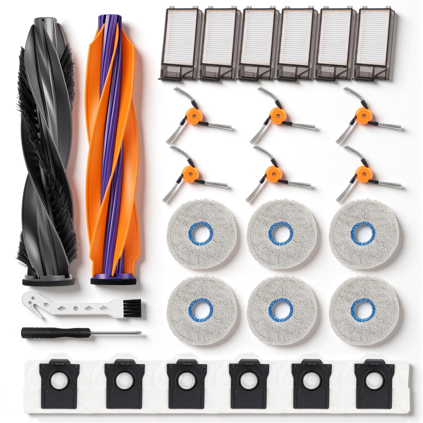 Ersatzteile für Dreame X60 Max / X60 / X50S Ultra Robot Vacuum Saugroboter