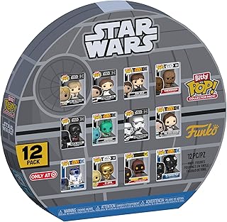 Comprar Funko Bitty Pop! Star Wars: A New Hope - 12pc Multipack - 0.9 Inch (2.2 Cm) Coleccionable - Repisa Apilable Incluida - Idea de Regalo - Relleno para Bolsa de Regalos - Toppers de Tarta