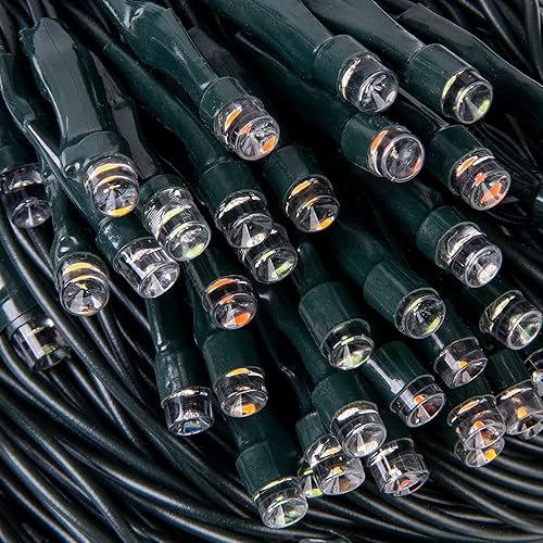 Miniatura 5 de AWQ Cadena de 200 luces LED de 9.8 x 6.6 pies, red de luces de red, 8 modos para Navidad, boda, fiesta, hogar, jardín, césped, arbustos, dormitorio,