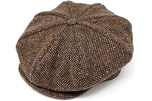 Traditional Irish Tweed Newsboy Cap - A Timeless Classic