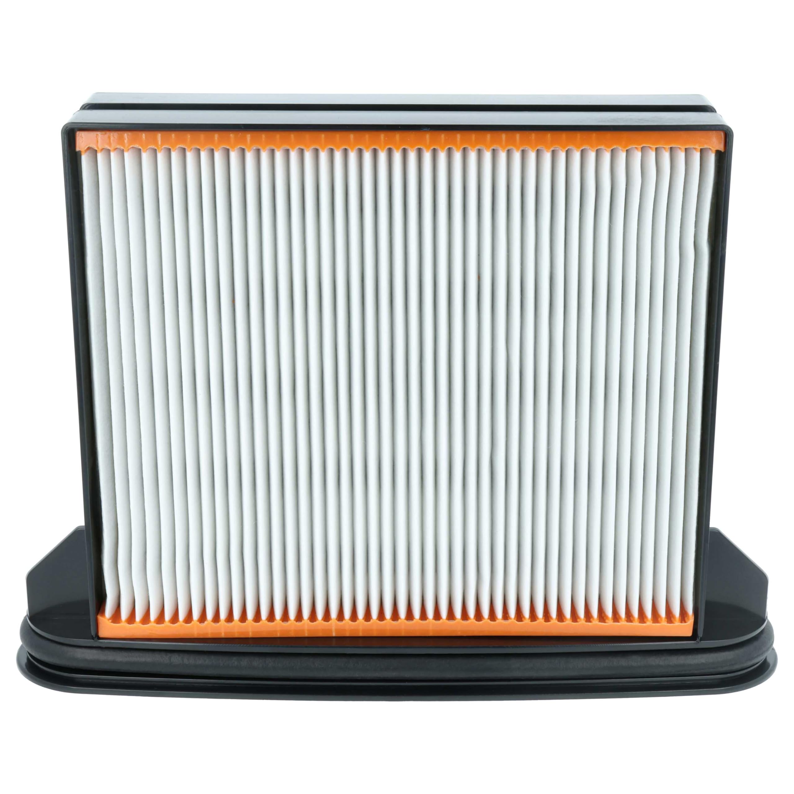 vhbw 2x filtro a pieghe piatte F8 compatibile con Hikoki RP350YDM, RP350YDH, RP250YDM aspirapolvere umido/secco, industriale - Elemento filtrante