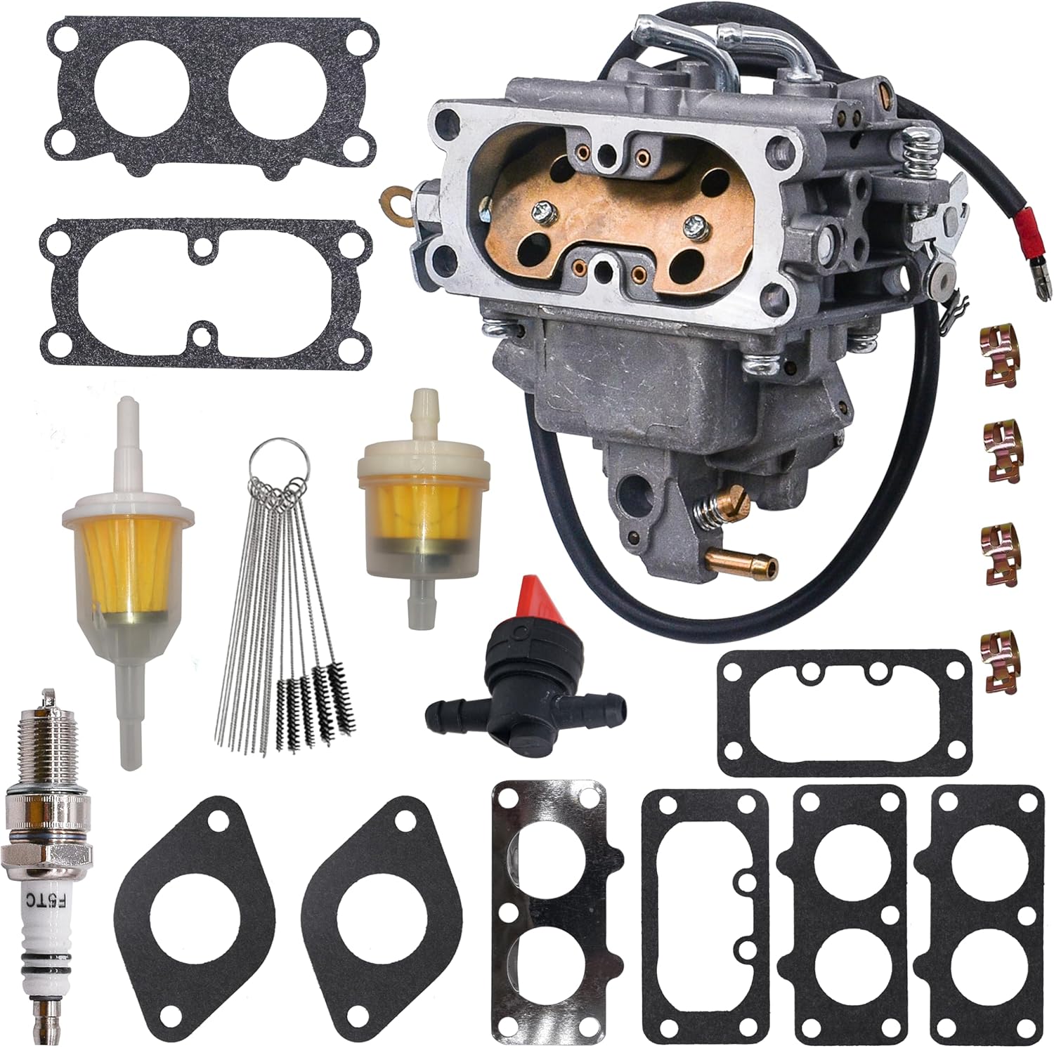 16100-ZN1-812 Carburetor Fit for Honda GX670 24HP GX670 V Twin Small Engine Generator Replace for 16221-ZN1-000 16100-ZN1-802 16100-ZN1-813