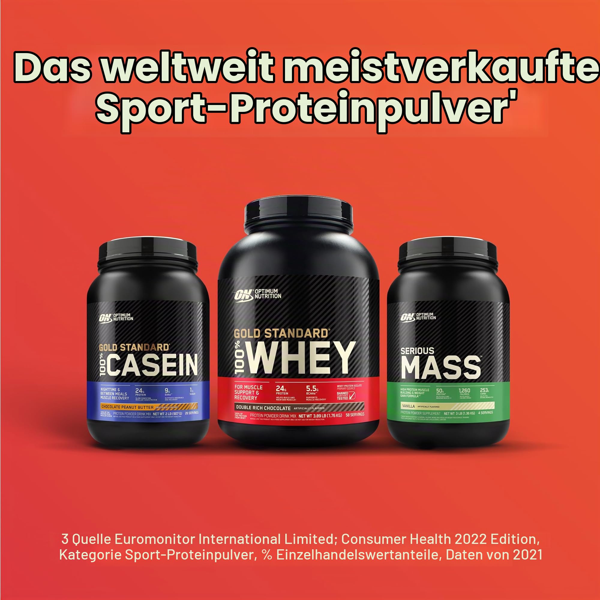 Serious Mass Weight Gainer, Erdbeere, 5,45 kg