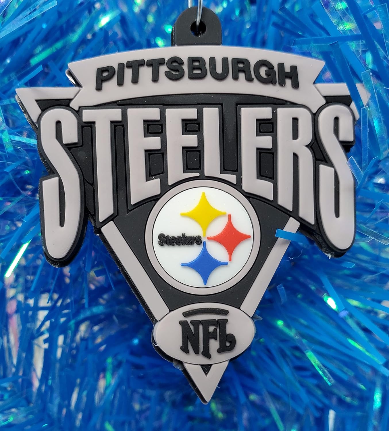 Pittsburgh Steel Curtain Football Team 6 Piece Christmas Ornament Set - Image 6