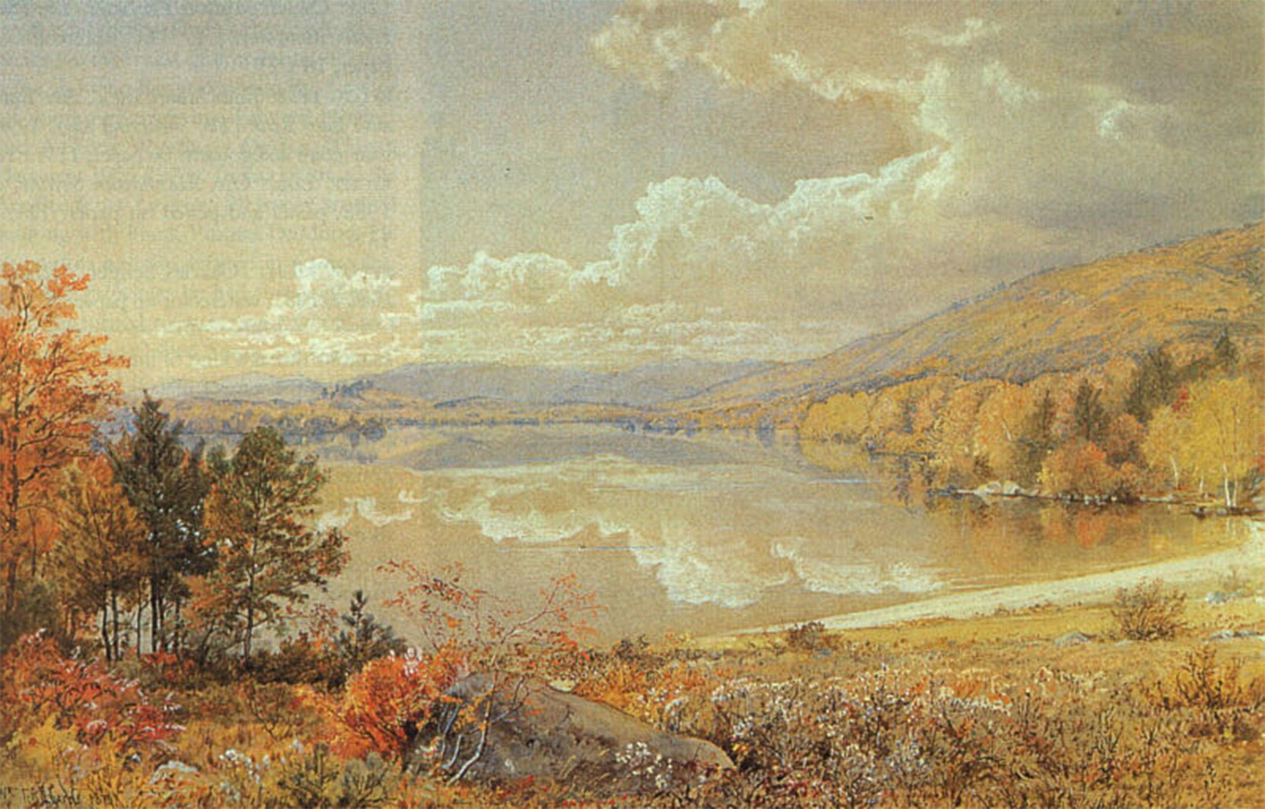 ARTXLXXBN Famous Painting Art Wall Decor Abstract Art Picture Truth to Nature by William Trost Richards Animal Pictures for Home Decor 60x90cm