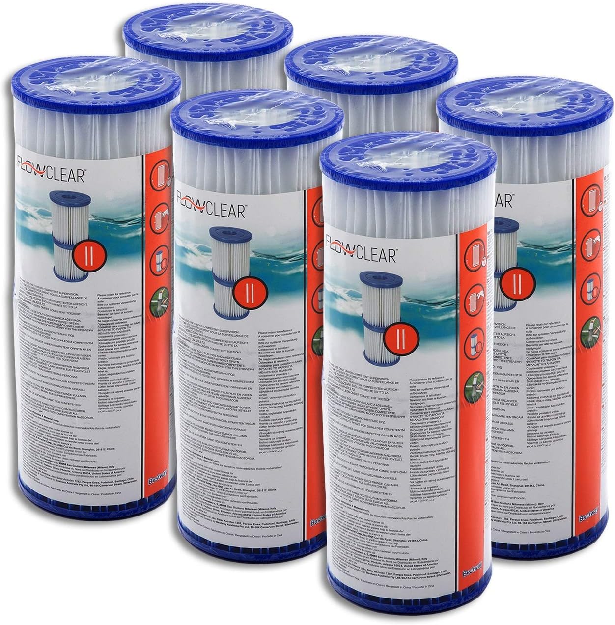 Bluefilters Wasserfilter Granulat Aktivkohle New Line AC GAC 10 NL