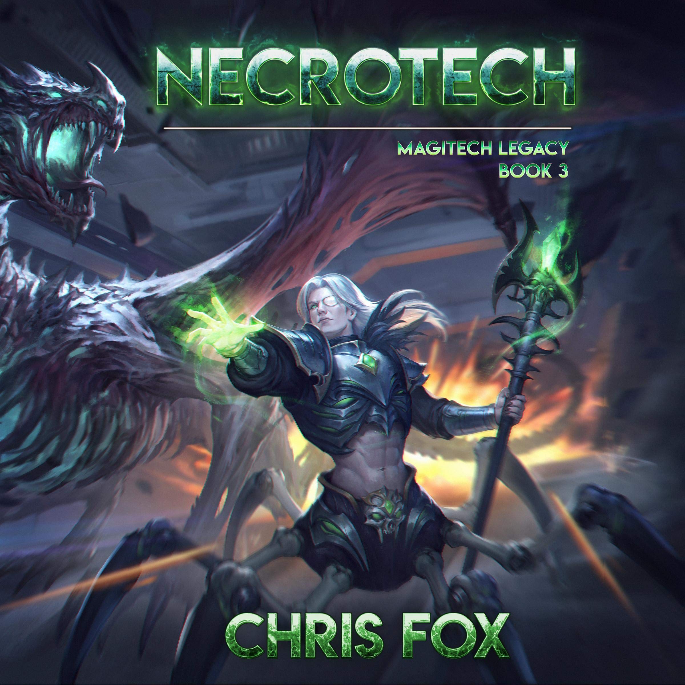 Cover art for Necrotech: Magitech Legacy, Book 3